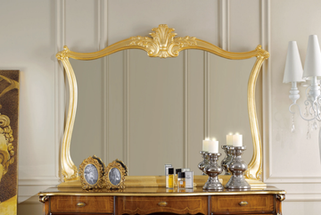 5443 - Framed wooden mirror by Tarocco Vaccari Group - view 3